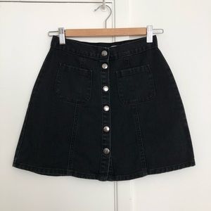 Urban Outfitters BDG Denim Button-Front Skirt